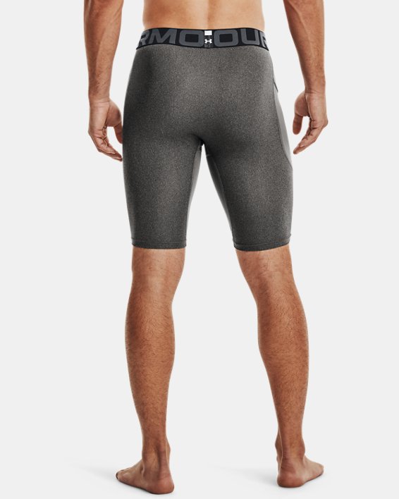 Pantalón corto HeatGear® Pocket Long para hombre, Gray, pdpMainDesktop image number 1